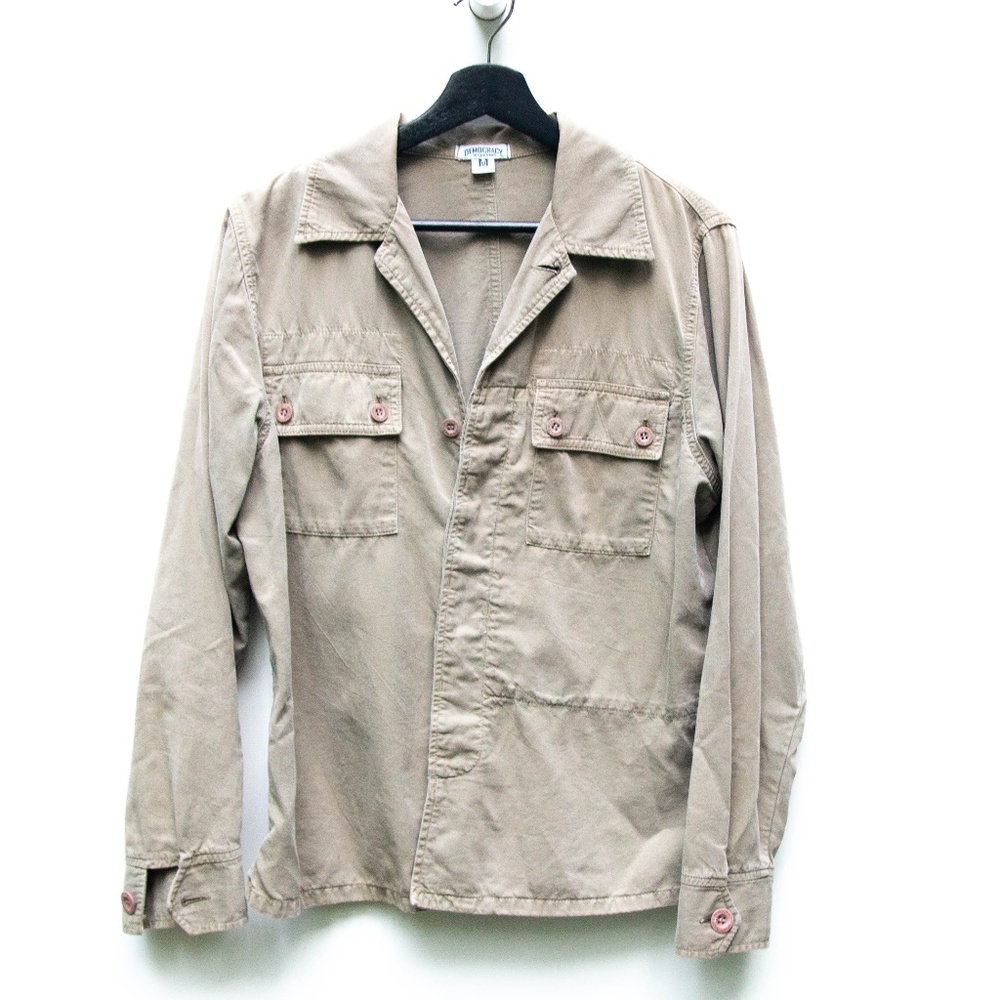 ✨Democracy | Army Green Utility Button Down Shirt